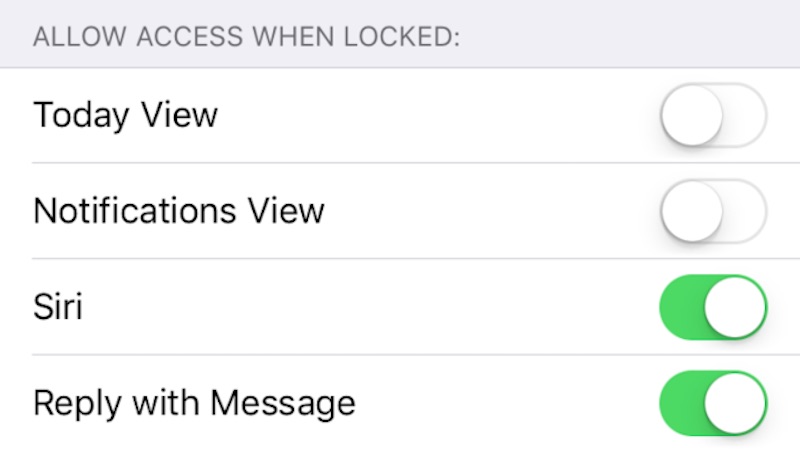Как отключить виджеты экрана блокировки iOS 10