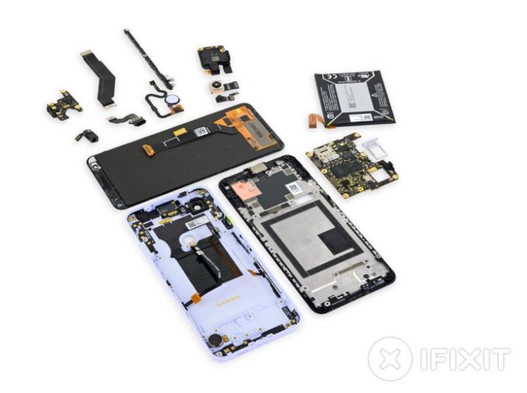 iFixit оценили ремонтопригодность смартфонов Pixel 3a и Pixel 3a XL в 6 баллов из 10
