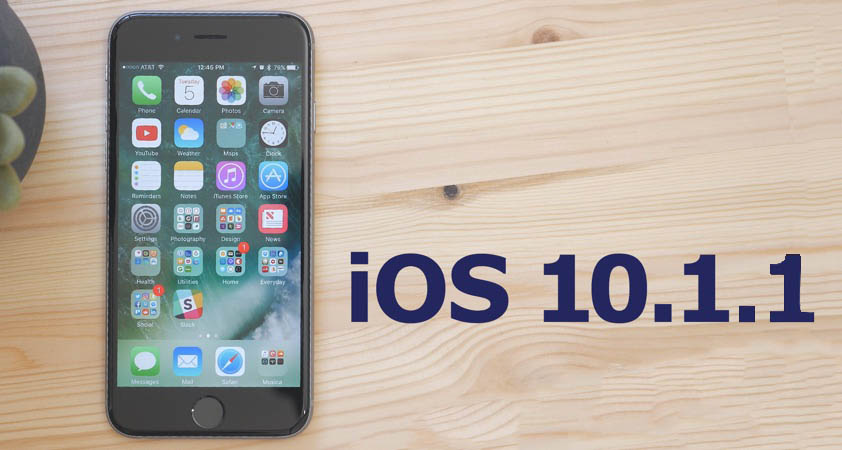 Apple выпустила обновление IOS до версии 10.1.1