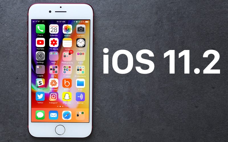 Обновление iOS 11.2 вышло на день раньше, чтобы исправить ошибку