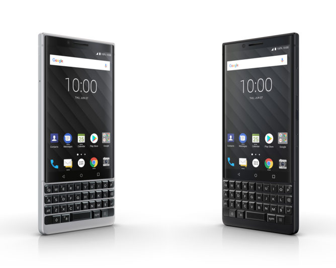 Представлен смартфон BlackBerry KEY2