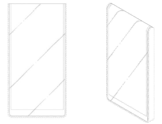 Последний патент LG — смартфон, дисплей которого огибает корпус