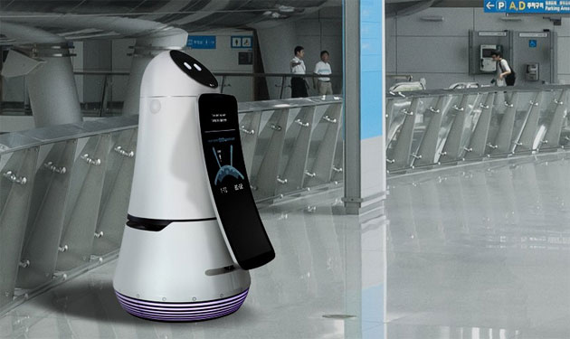 Новые роботы от LG помогут найти дорогу и убрать мусор в аэропорту Инчхон в Сеуле