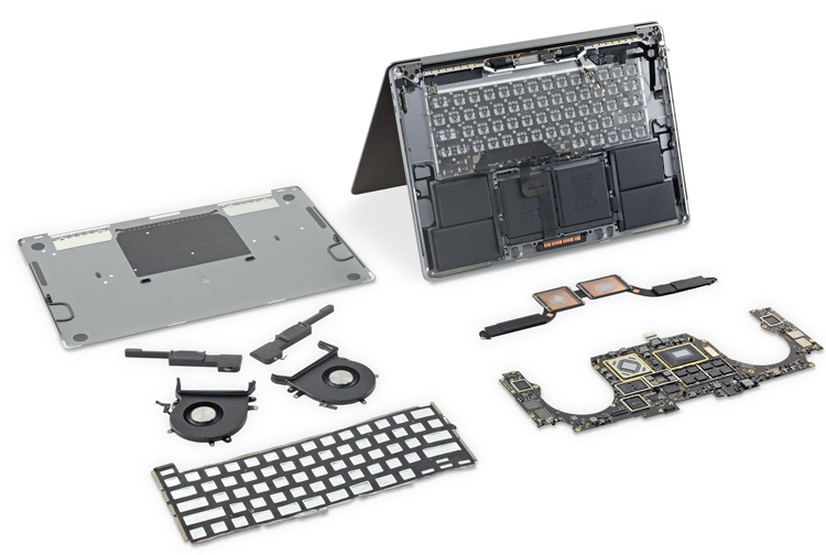 iFixit оценили ремонтопригодность 16-дюймового MacBook Pro