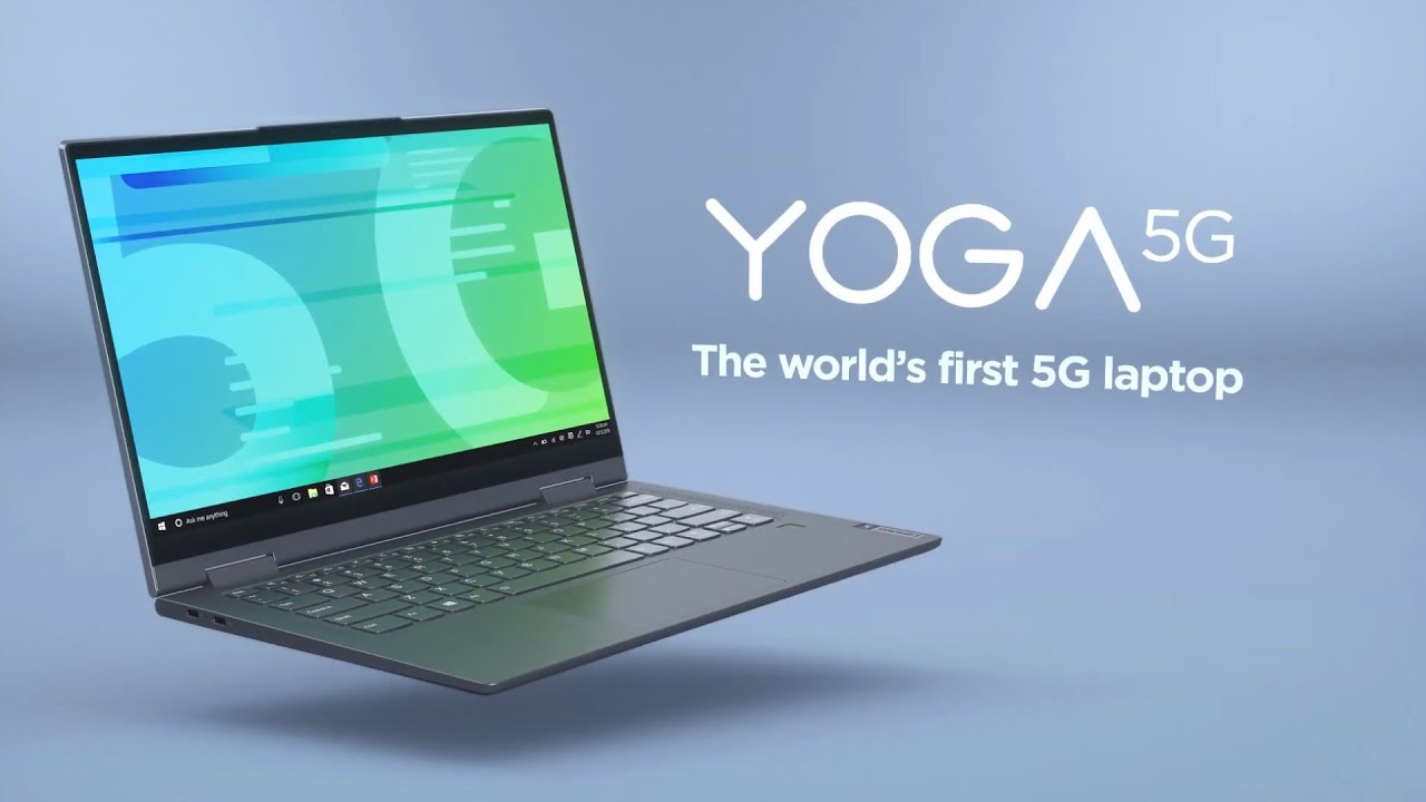 Lenovo представила Yoga 5G — первый в мире ноутбук с поддержкой 5G