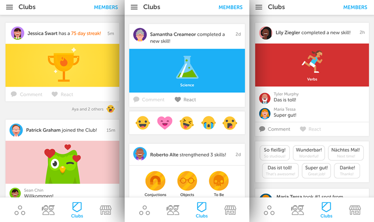 Duolingo для Android и IOS позволит соревноваться с друзьями в изучении языка