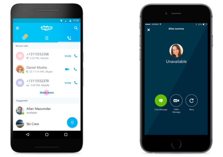 Microsoft объявила об изменениях в приложениии Skype на Android