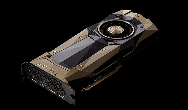Nvidia представила видеокарту Titan V, которая оценена в $3000