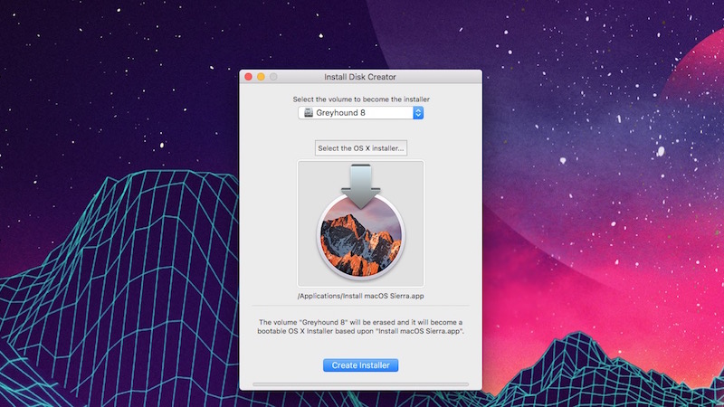 Как создать загрузочный USB-диск для macOS Sierra
