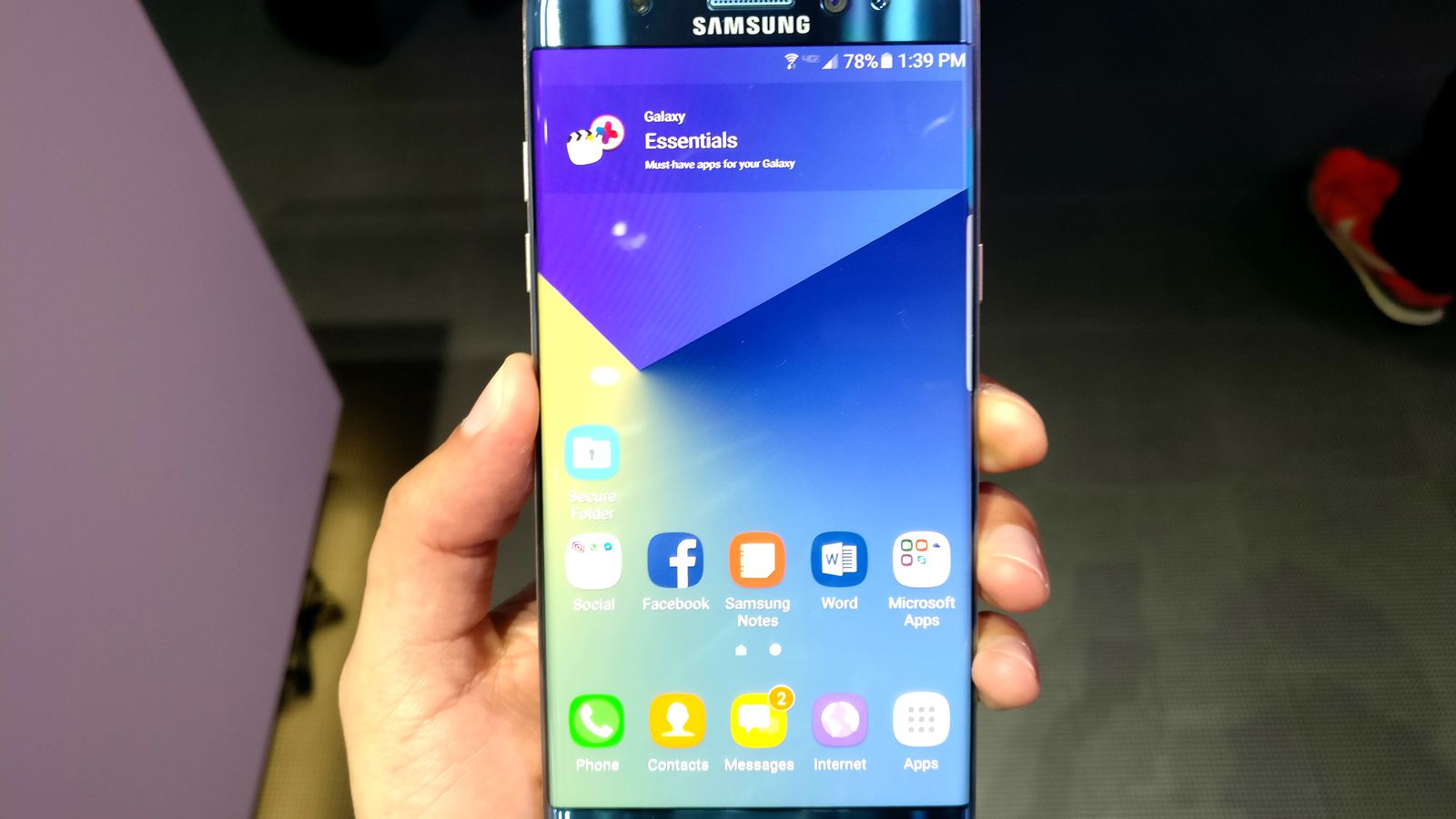 Samsung Galaxy Note 7 поступит в продажу в Европе