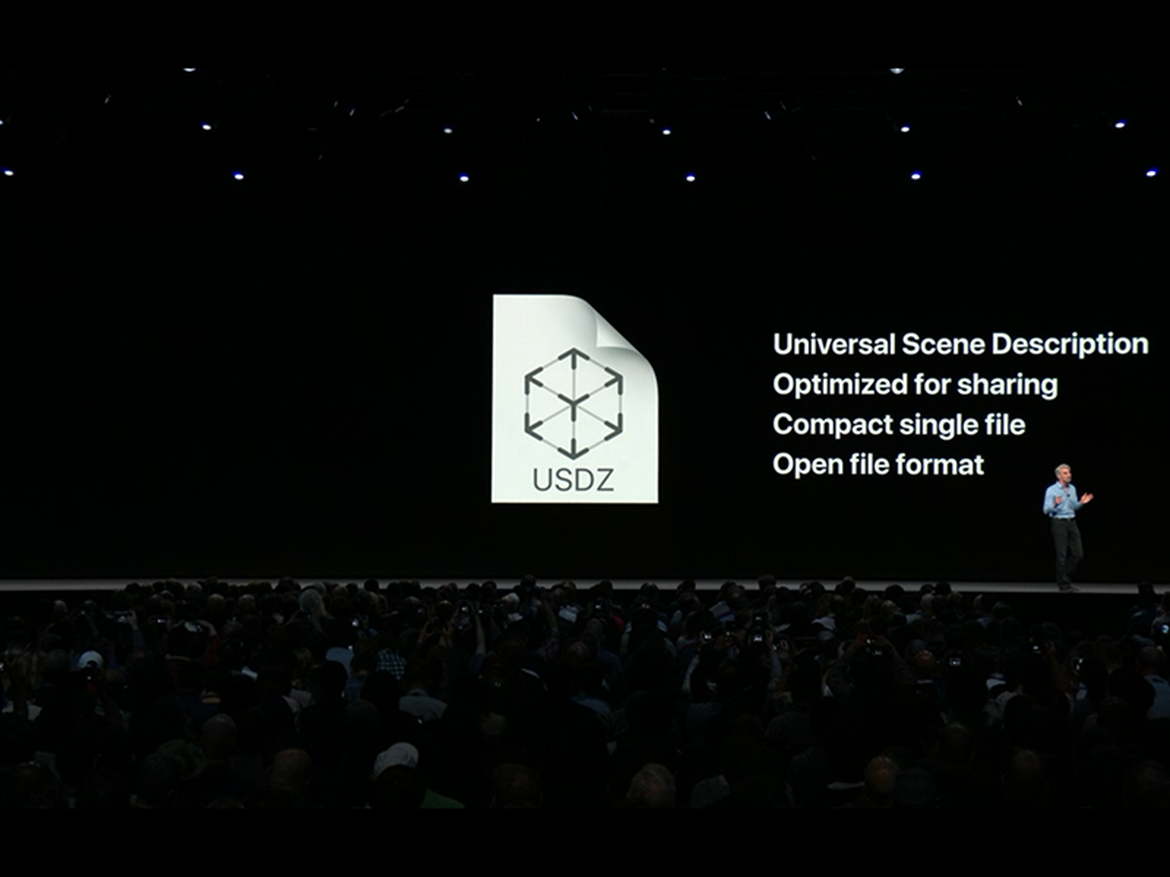 Apple представила новый формат для файлов дополненной реальности USDZ