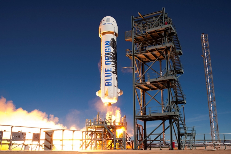 Компания Blue Origin провела испытания космического корабля New Shepard