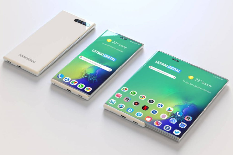 Samsung показала на CES 2020 новый складной смартфон
