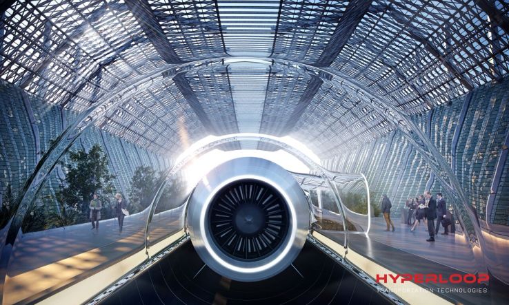 HTT начнет строить линию Hyperloop уже через год